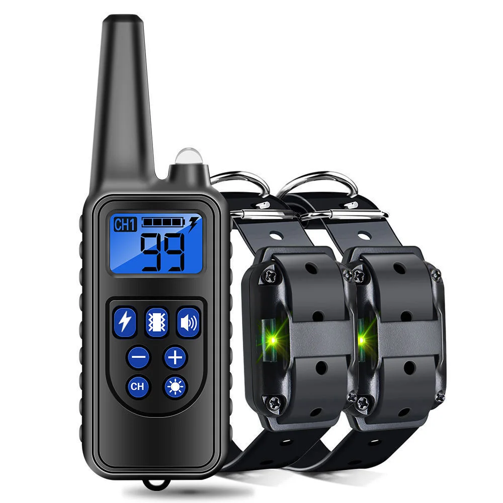 Rechargable Electric Dog Training Collar with Remote Control - Image 11