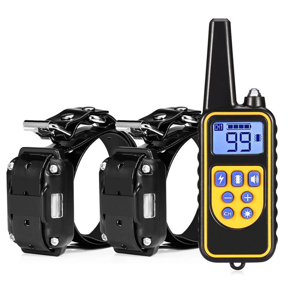 Rechargable Electric Dog Training Collar with Remote Control - Image 9
