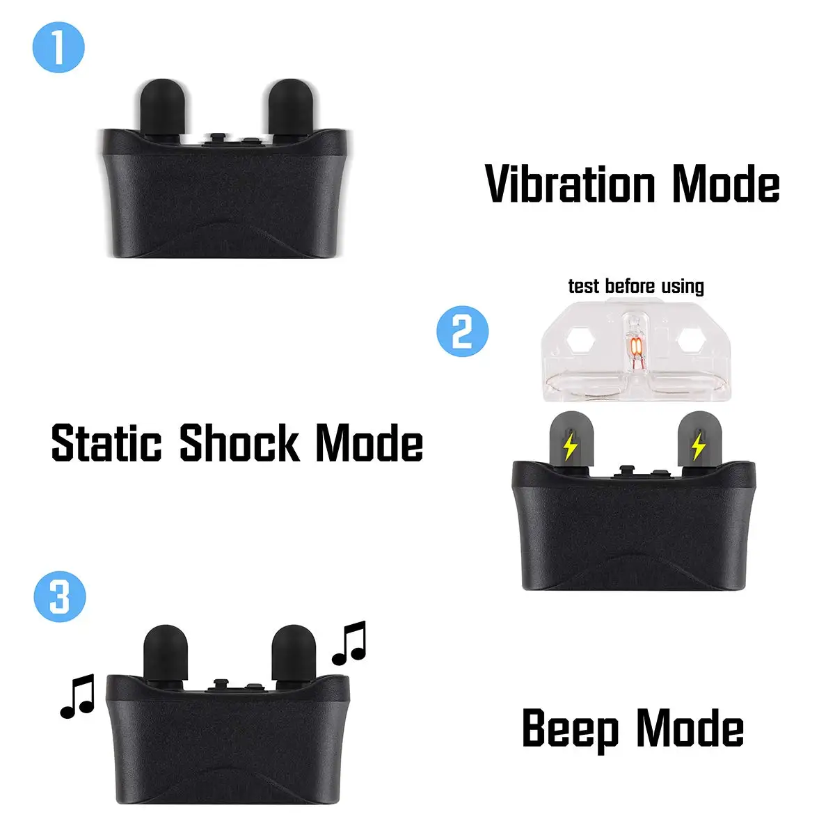 Rechargeable Dog Shock Collar with Remote  - Image 2