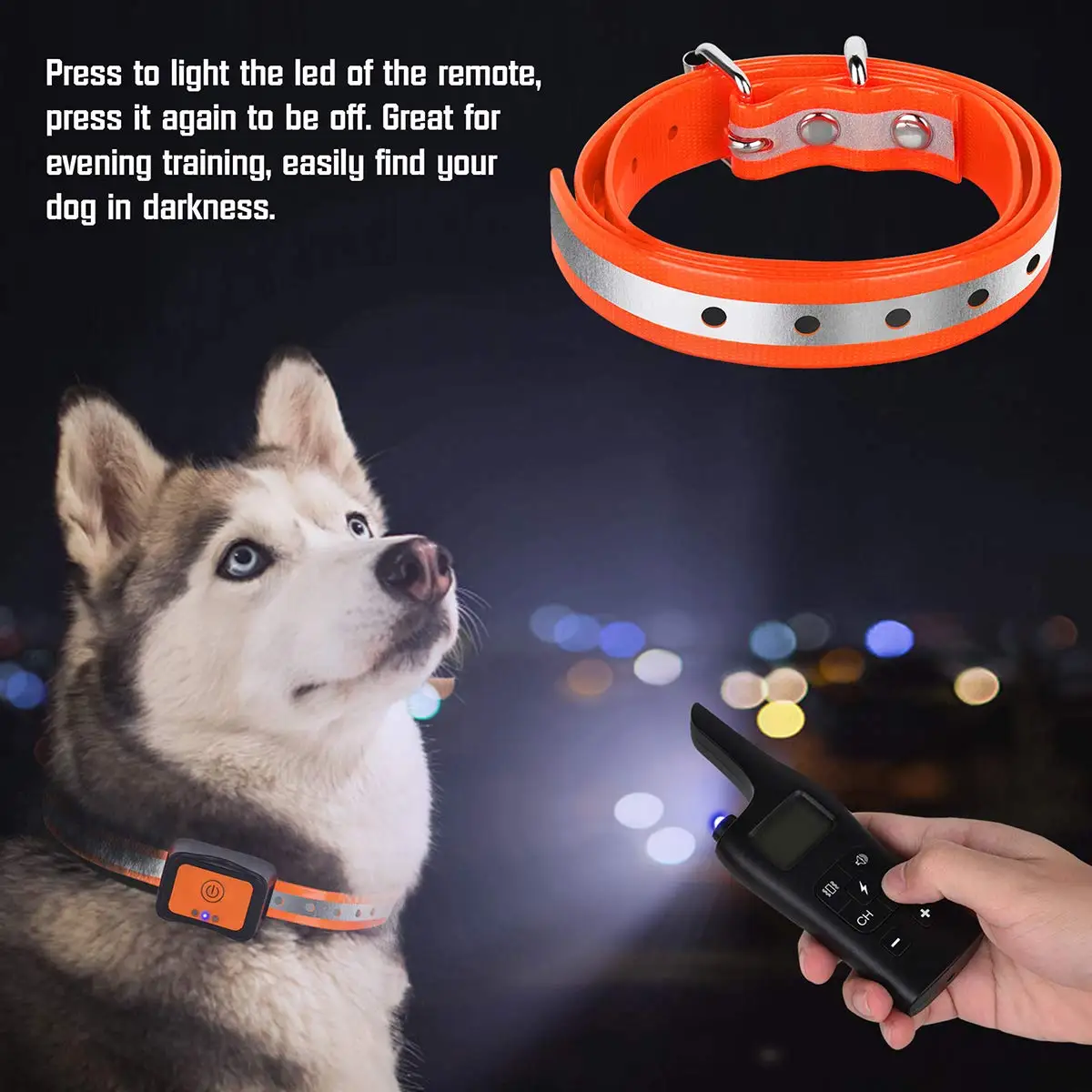 Rechargeable Dog Shock Collar with Remote  - Image 3