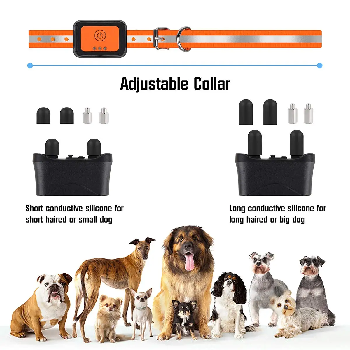 Rechargeable Dog Shock Collar with Remote  - Image 4
