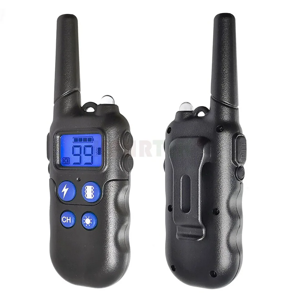 Rechargeable Electric Dog Training Collar with Walkie Talkie - Image 2