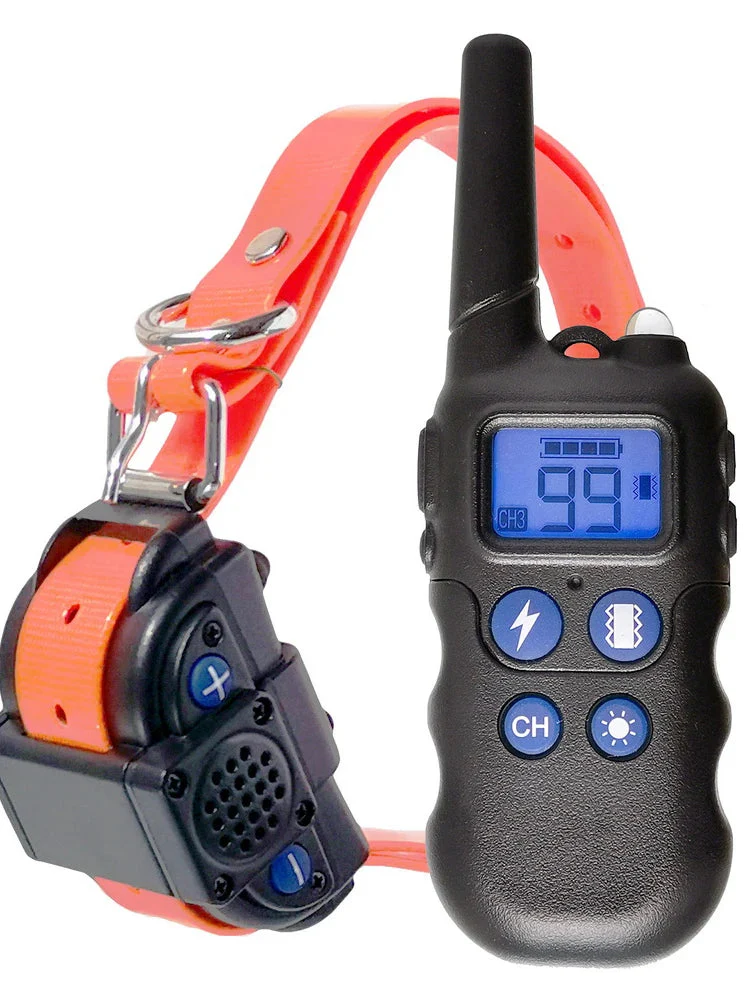 Rechargeable Electric Dog Training Collar with Walkie Talkie - Image 8