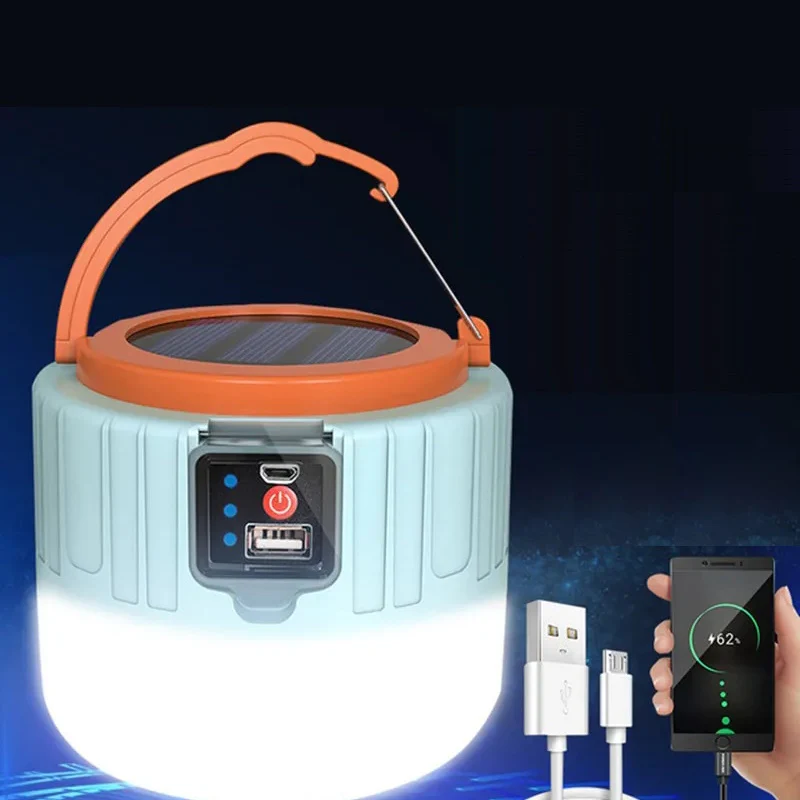 Rechargeable Outdoor Solar LED Camping Lamp - Image 10