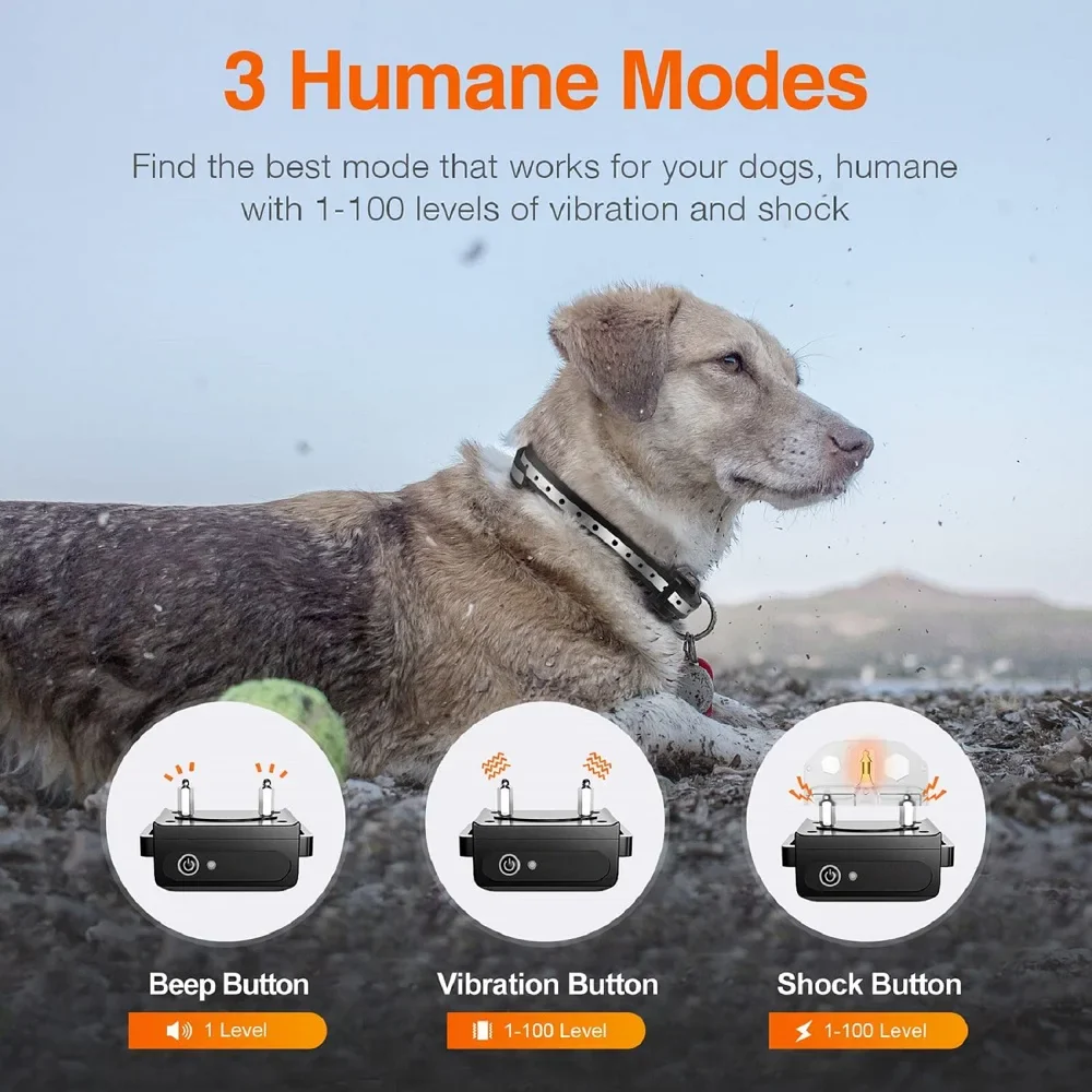 Remote Dog Training Collar with Automatic Mode (PD 529-1-TIO) - Image 3