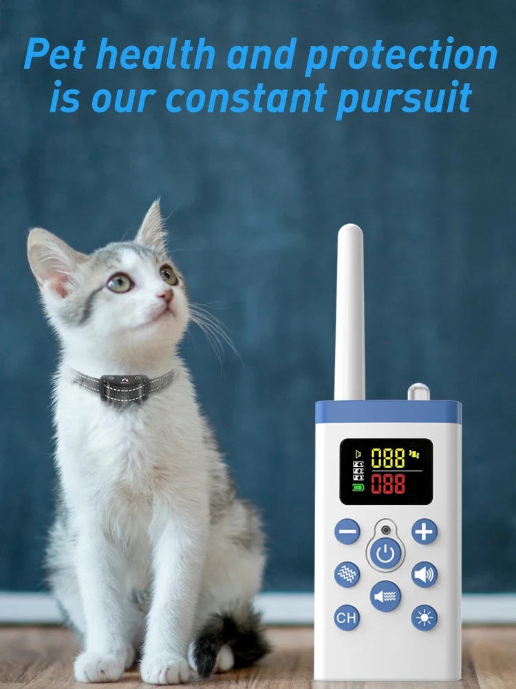 Cat Pet Training Device with Remote and Collar - Image 3