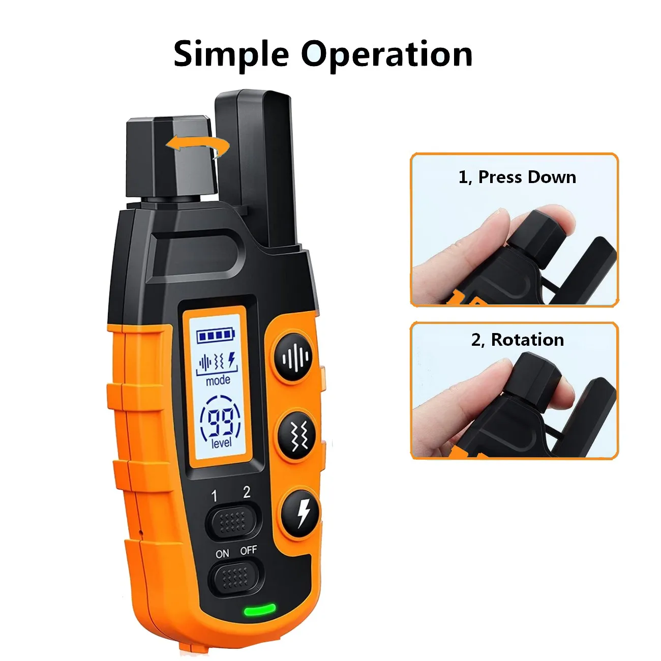 Replacement Remote for RS2 Model Dog Training Collar - Image 3
