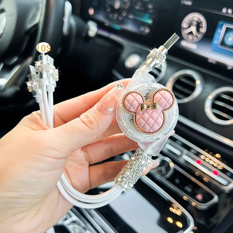 Retractable 3-in-1 Fast Charge Data Cable for Car - Image 13