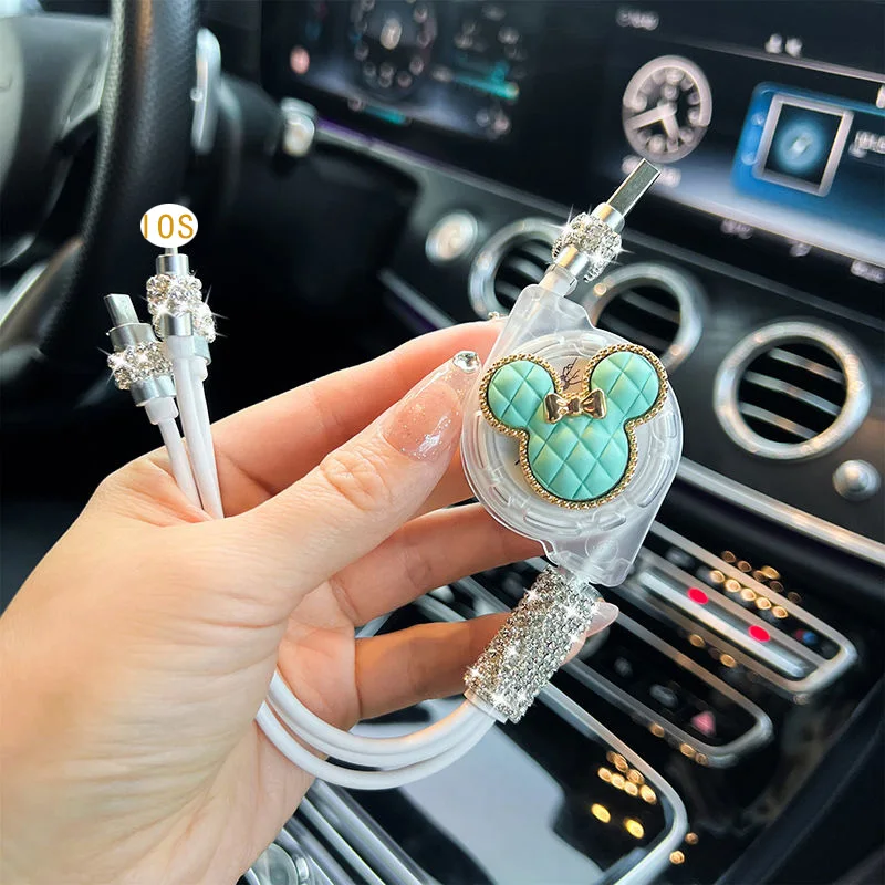 Retractable 3-in-1 Fast Charge Data Cable for Car - Image 8