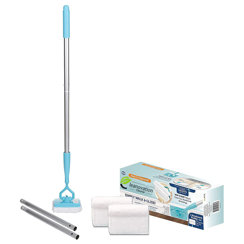 Retractable Cleaning Brush Stainless Steel Handle Cleaning Bar New Household Cleaning Supplies Cleaning Rod - Image 4