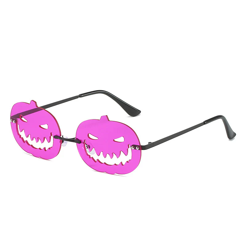 Runway Fried Street Halloween Pumpkin Funny Ball Sun Glasses - Image 10