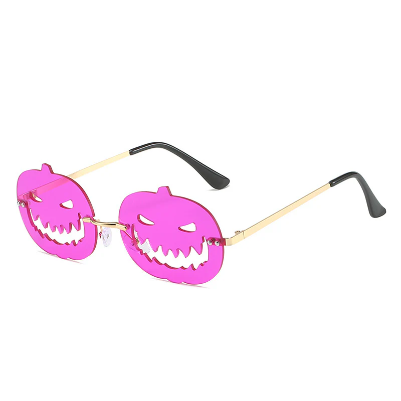 Runway Fried Street Halloween Pumpkin Funny Ball Sun Glasses - Image 11