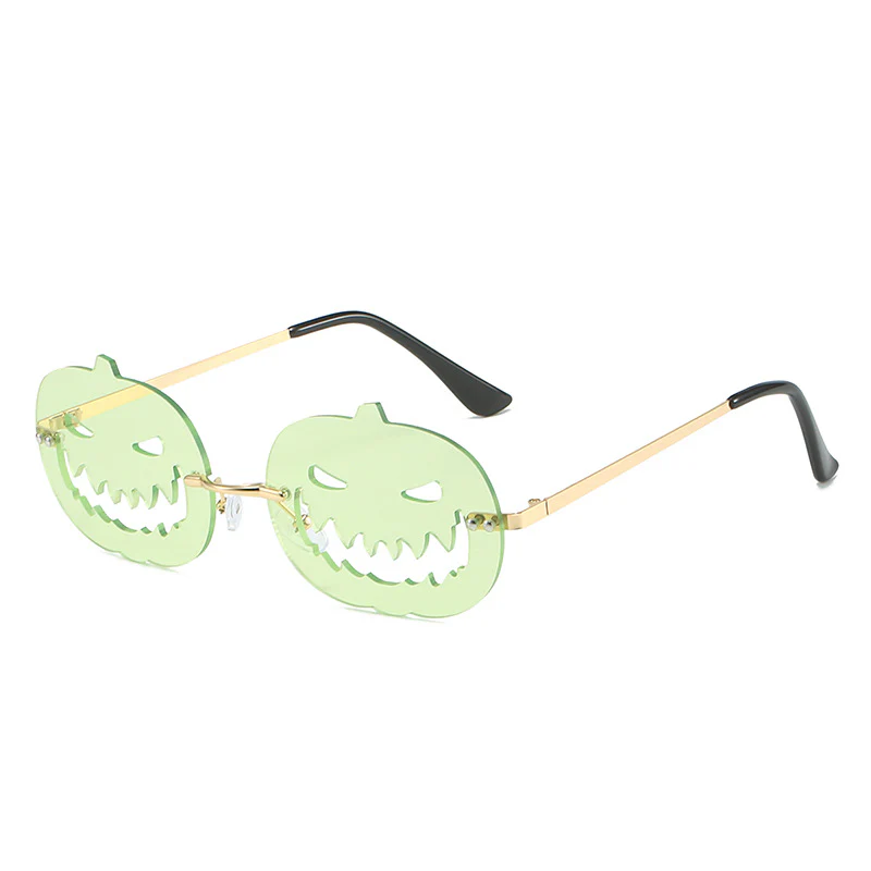 Runway Fried Street Halloween Pumpkin Funny Ball Sun Glasses - Image 13