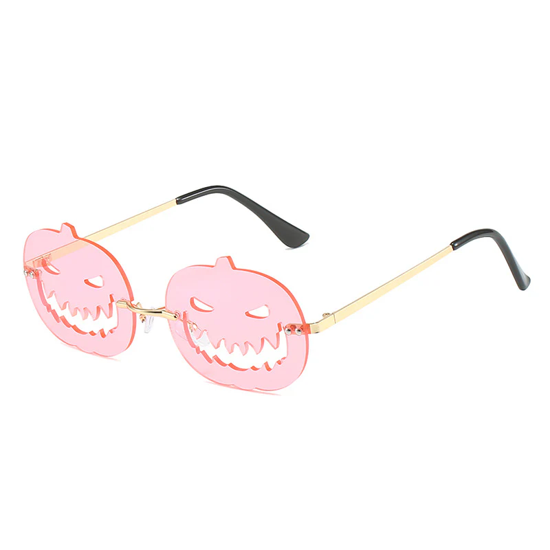 Runway Fried Street Halloween Pumpkin Funny Ball Sun Glasses - Image 16
