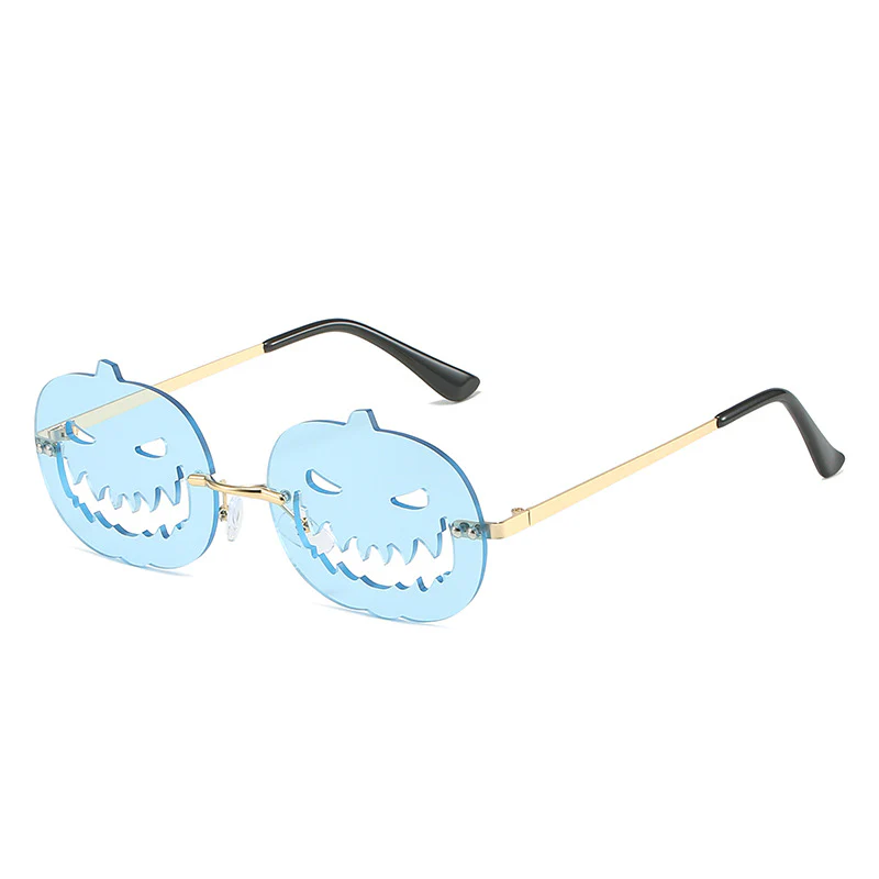 Runway Fried Street Halloween Pumpkin Funny Ball Sun Glasses - Image 18