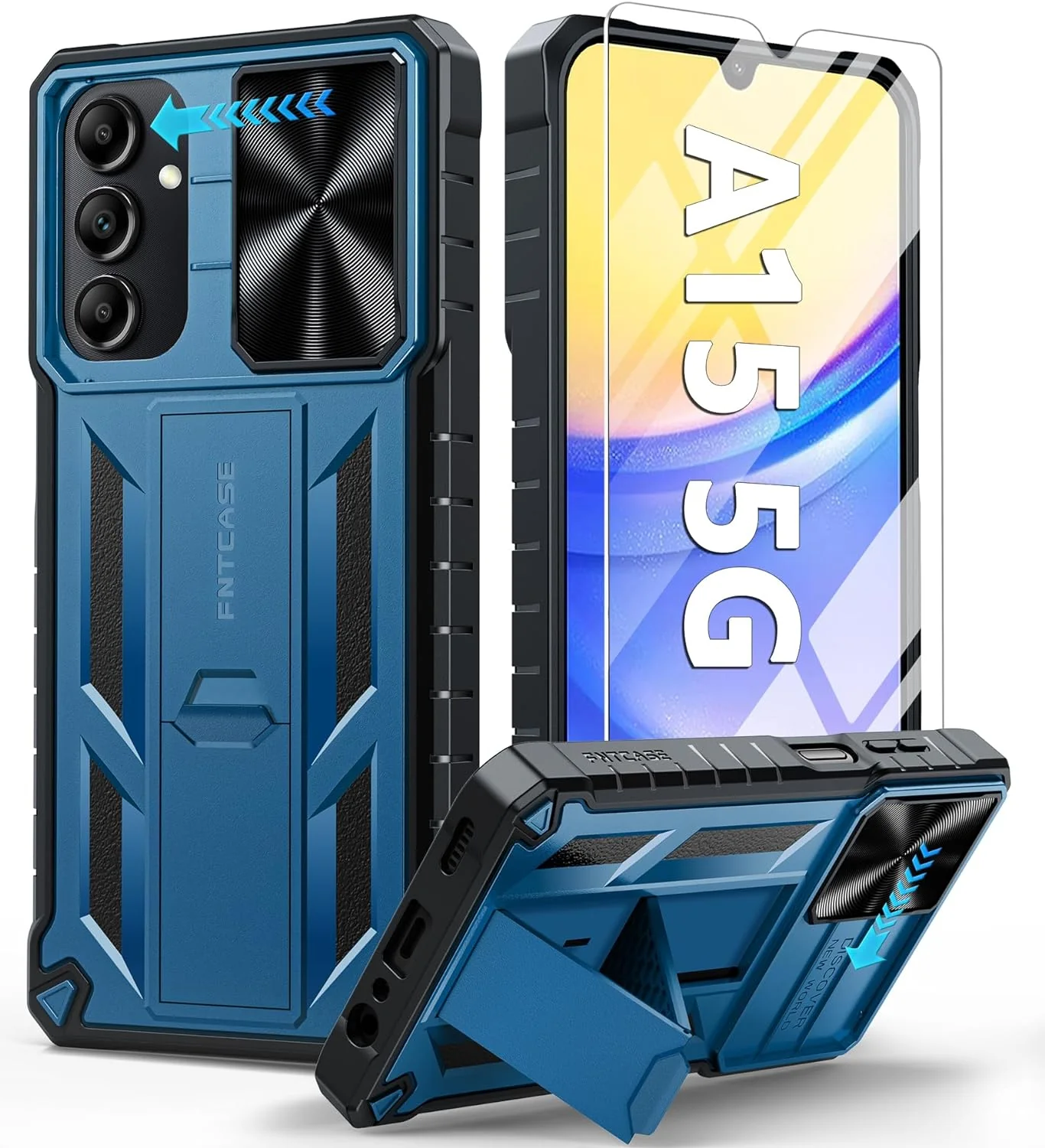 Samsung A15 Phone Case: Heavy Duty Shockproof Protective Case with Kickstand - Image 10