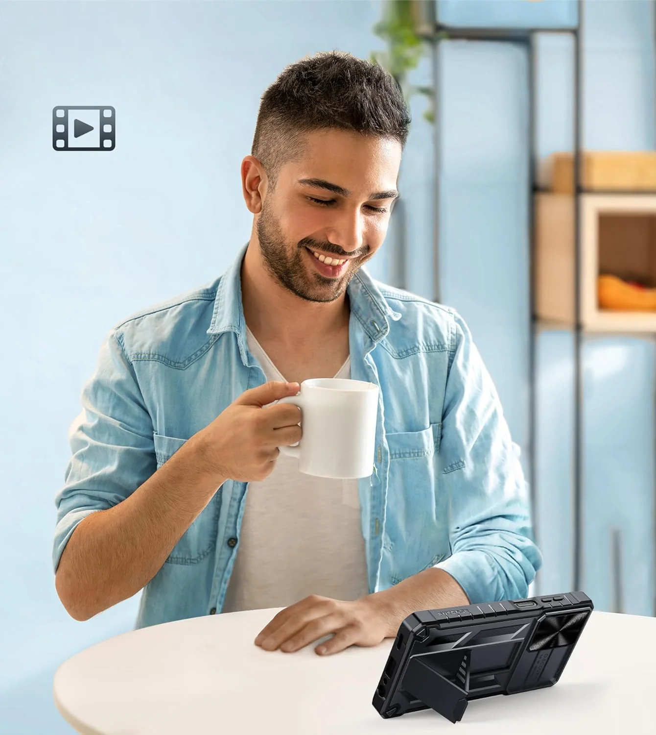 Samsung A15 Phone Case: Heavy Duty Shockproof Protective Case with Kickstand - Image 9