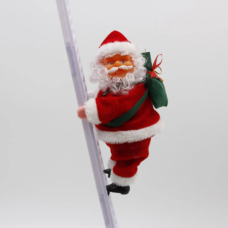 Santa Claus Climbing Ladder Electric Santa Claus Climbing Ladder - Image 2