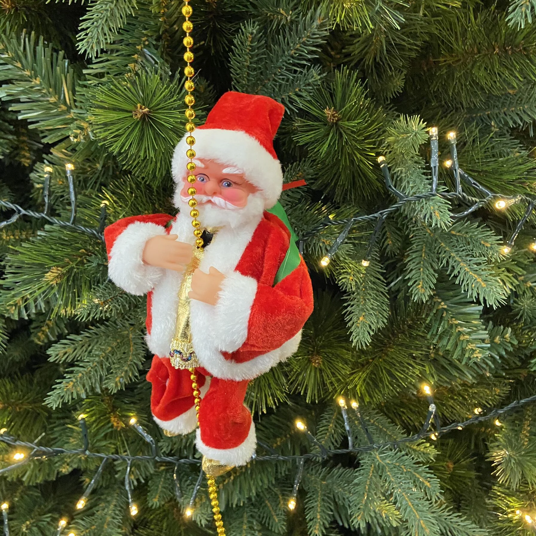 Santa Claus Climbing Ladder Electric Santa Claus Climbing Ladder - Image 7