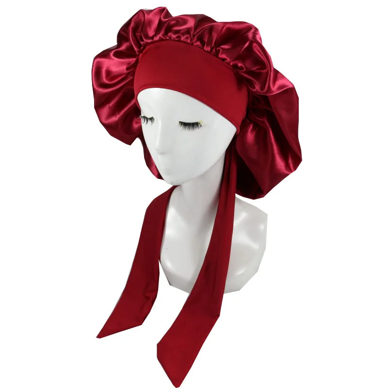 Satin Sleeping Hair Care Bonnet - Image 13