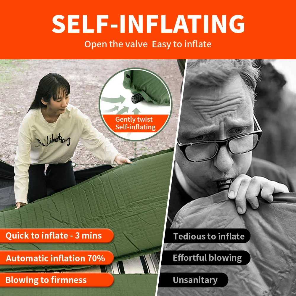 Self-Inflating Camping Bed Mattress  - Image 2