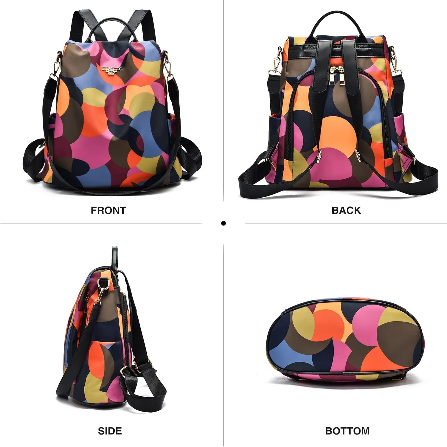 Shepretty Women's Rucksack Anti Theft Shoulder Bag Backpacks - Image 3