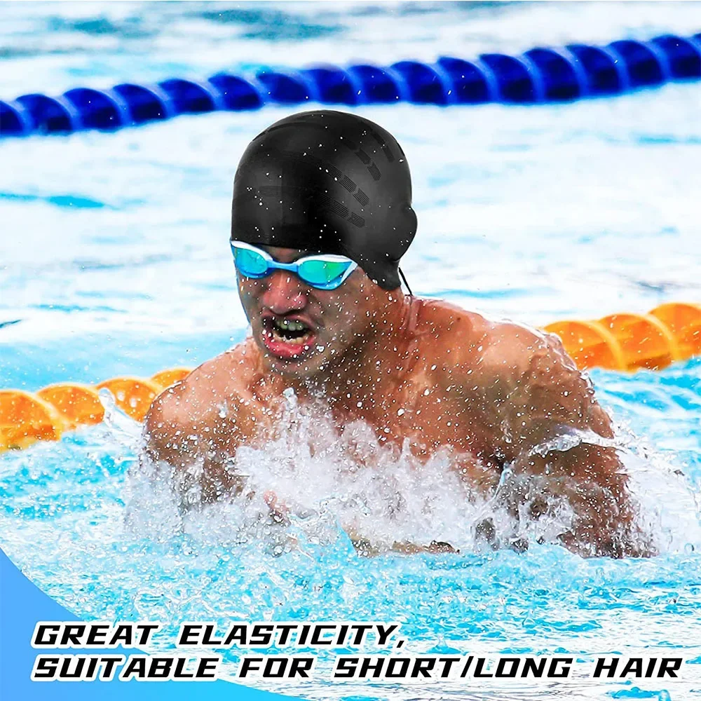 Silicone Swimming Cap - Image 3