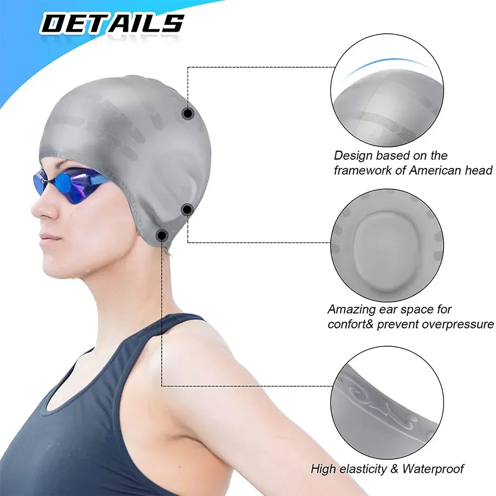 Silicone Swimming Cap - Image 4