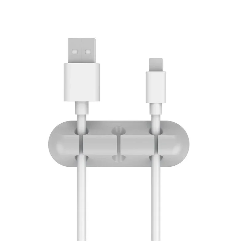 Silicone USB Cable Organizer - Cable Winder & Desktop Tidy Clips for Mouse, Headphones, and Wires - Image 10