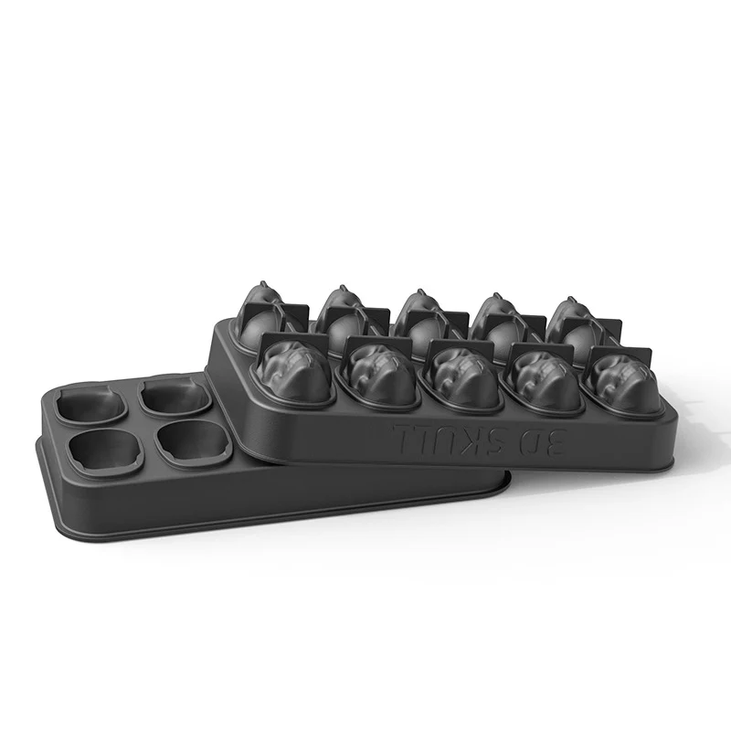 Skull Head Ice Checker Chocolate Mold - Image 5