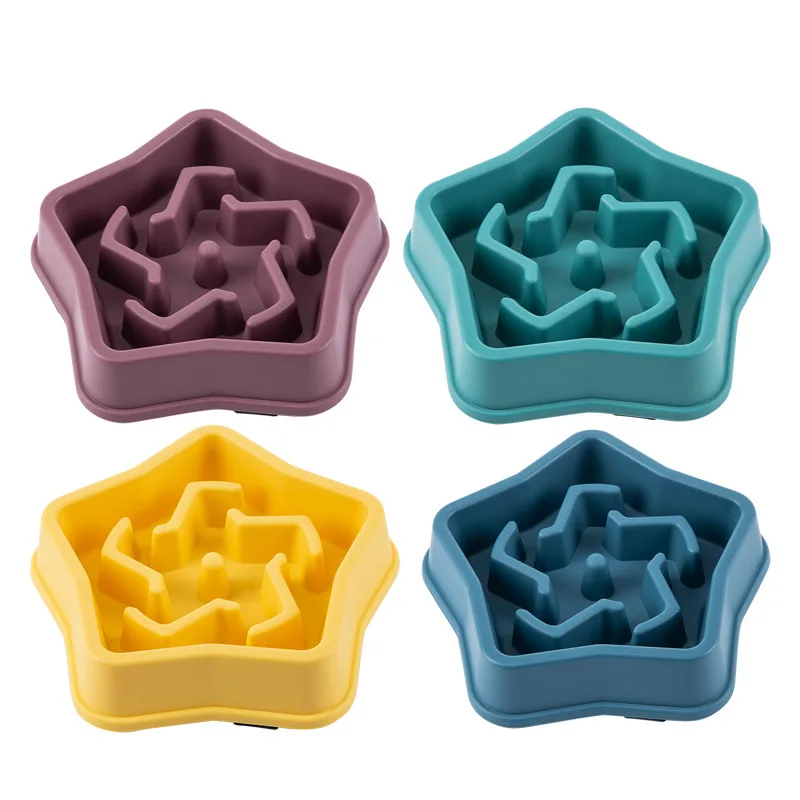 Slow Feeder Dog & Cat Bowl – Anti-Choking, Non-Slip, Healthy Eating Pet Bowl - Image 2