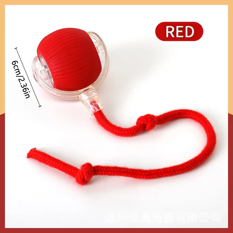 Smart Automatic Cat Toy Ball – USB Rechargeable Interactive - Image 10