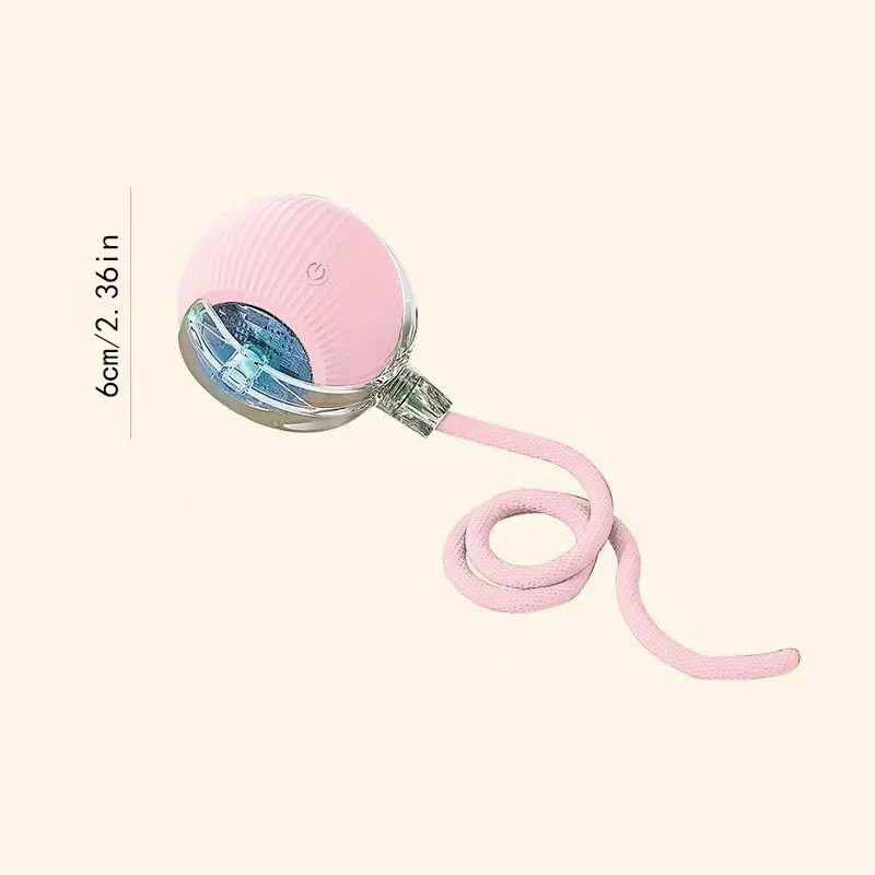 Smart Automatic Cat Toy Ball – USB Rechargeable Interactive - Image 11