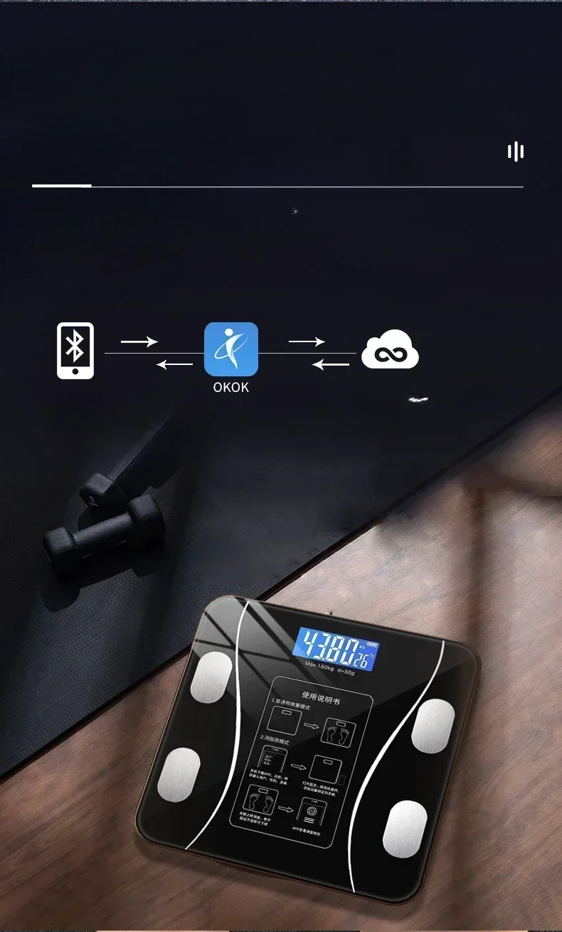 Smart Bluetooth Body Fat Scale - Image 3