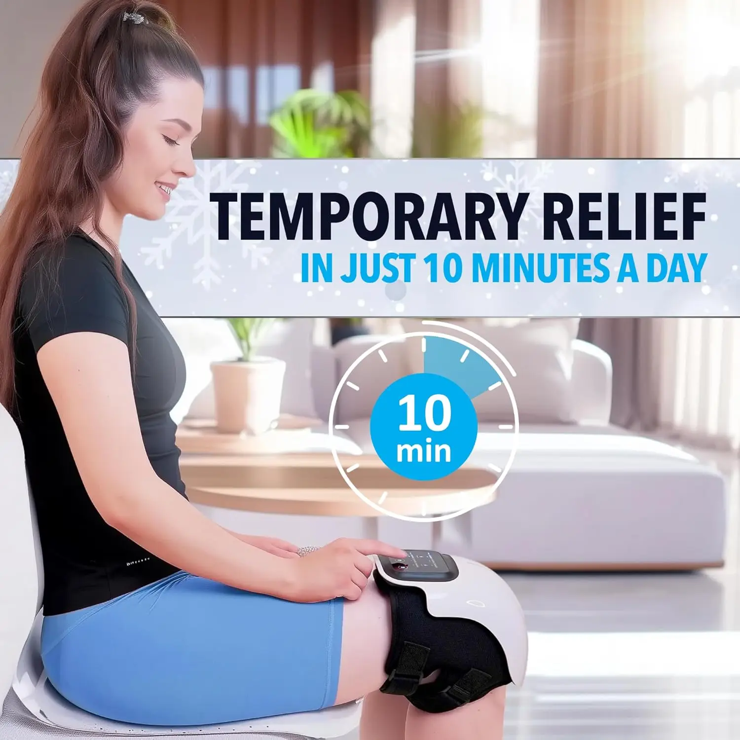 Smart Knee Massager with Red Light Therapy - Image 4