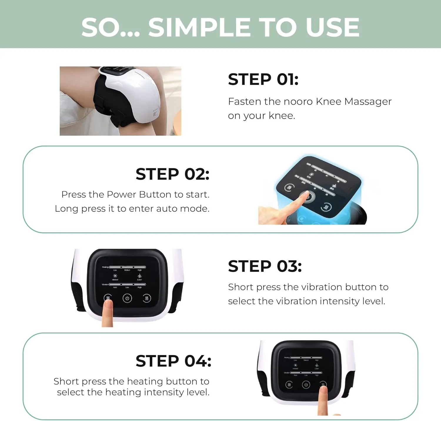 Smart Knee Massager with Red Light Therapy - Image 6