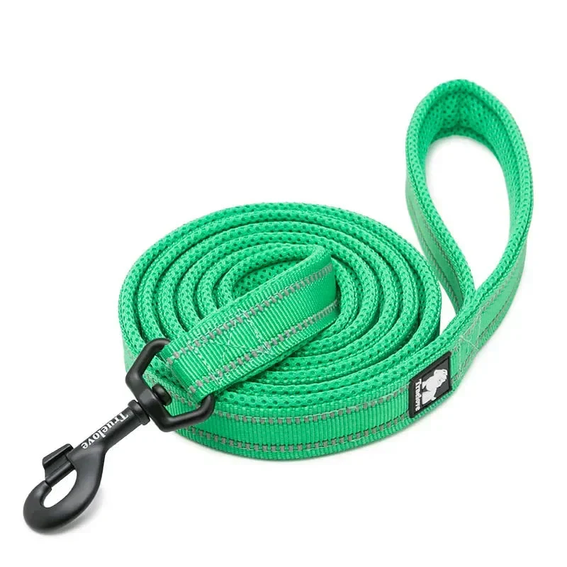 Soft Pet Leash with Reflective Nylon Mesh Padding - Image 13