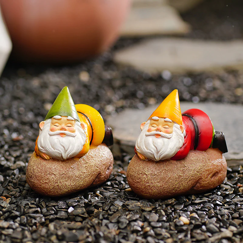 Solar Lamp Resin Handicraft Outdoor Courtyard - Image 5