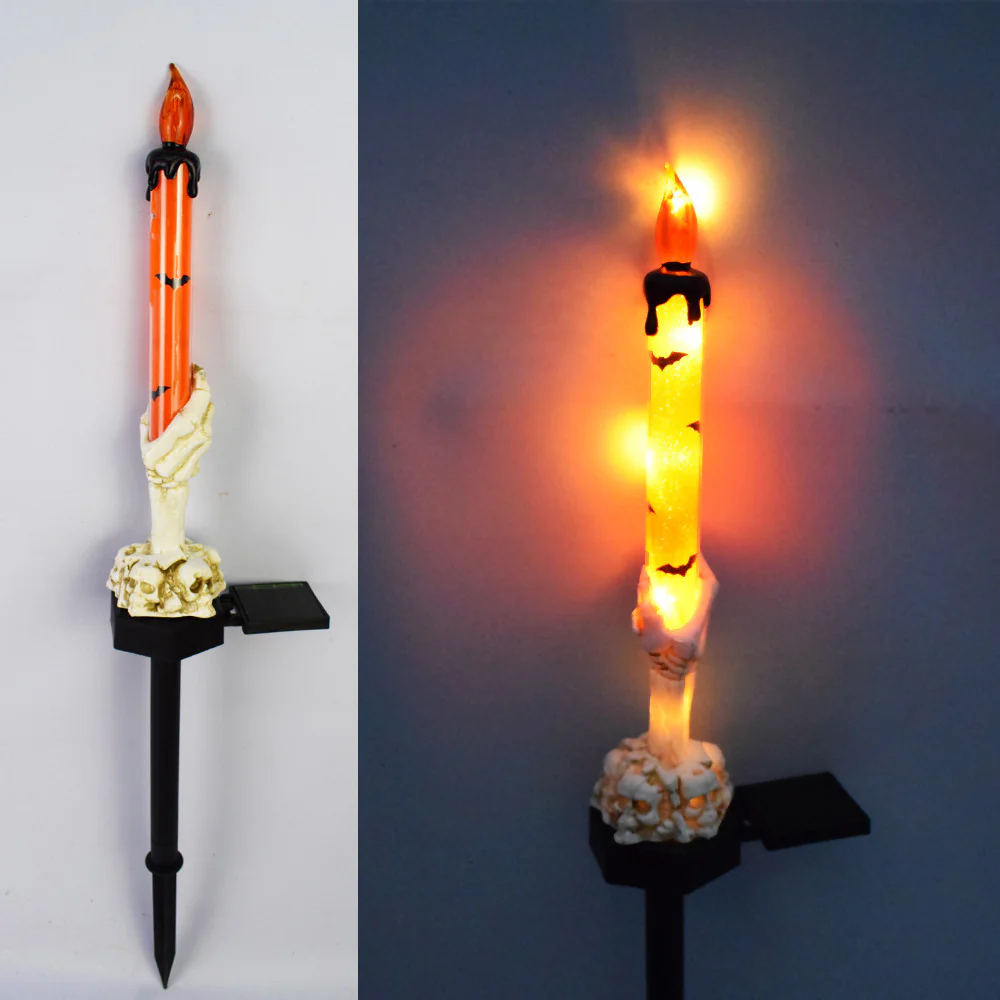 Solar Outdoor Courtyard Halloween Pumpkin Lamp - Image 12