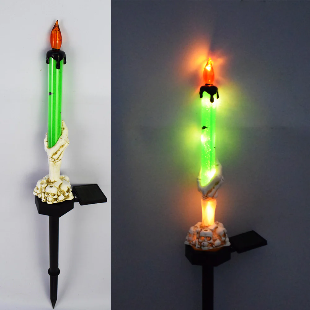 Solar Outdoor Courtyard Halloween Pumpkin Lamp - Image 13