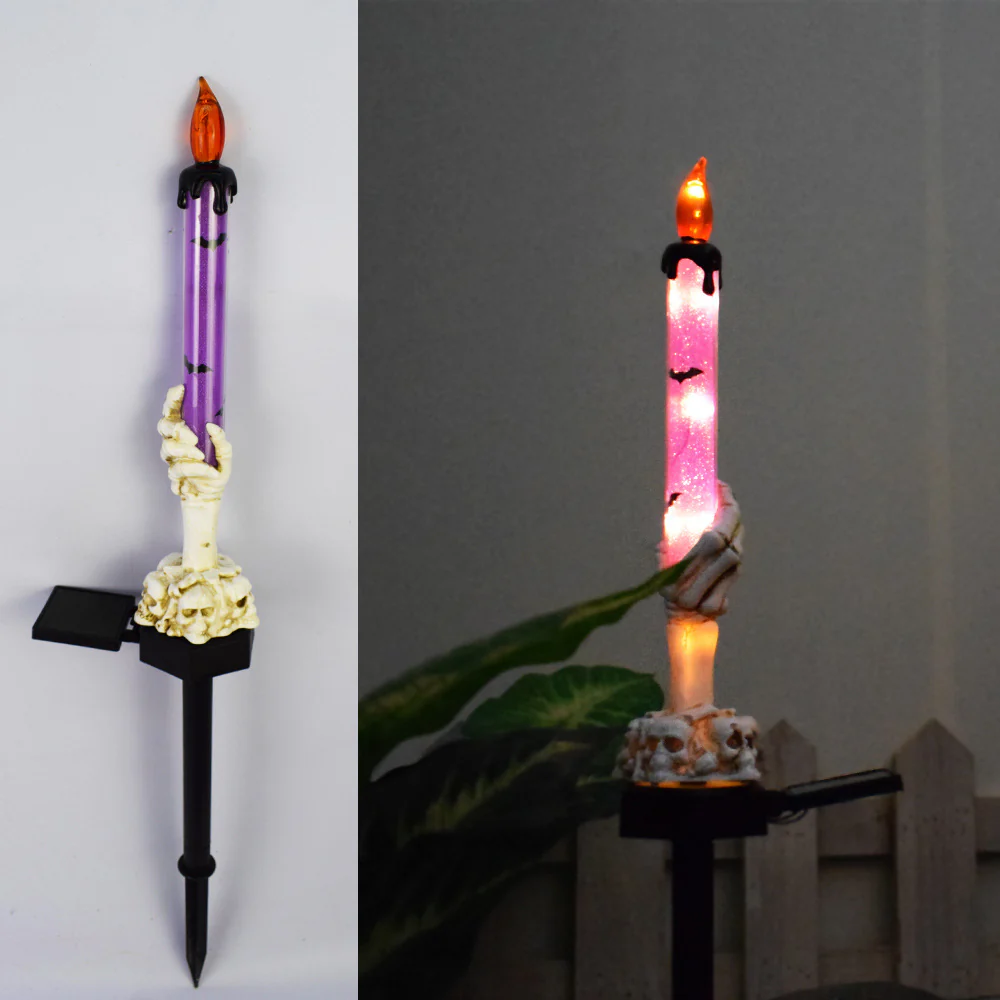 Solar Outdoor Courtyard Halloween Pumpkin Lamp - Image 14