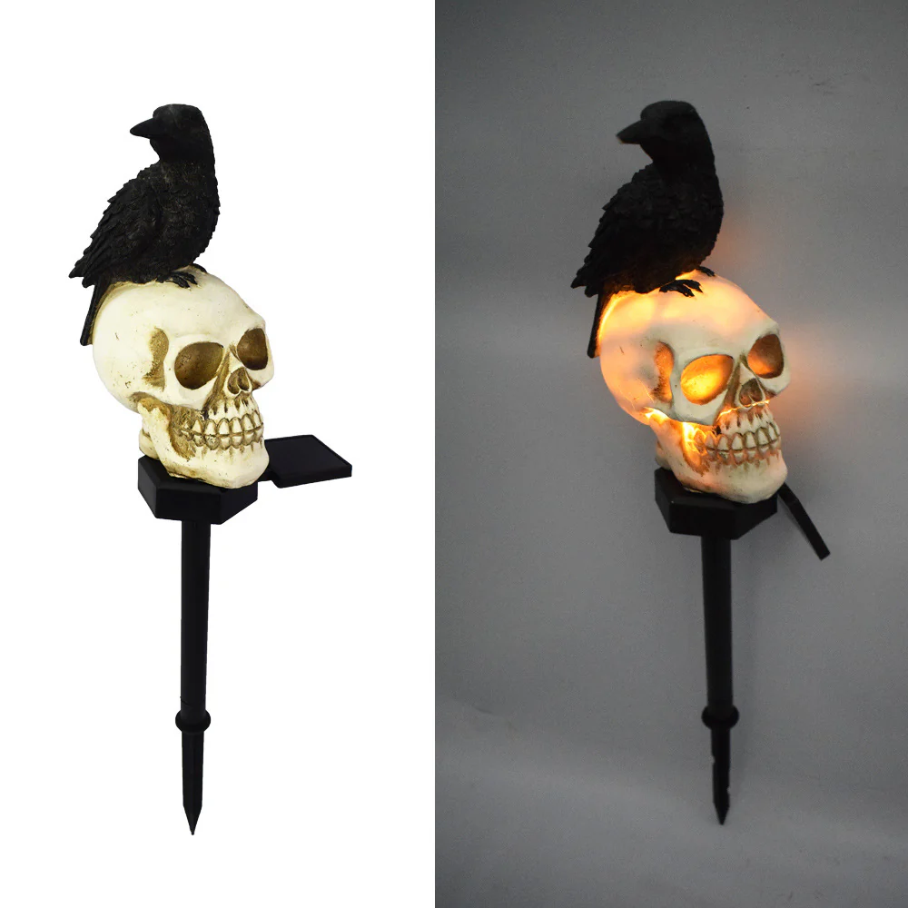 Solar Outdoor Courtyard Halloween Pumpkin Lamp - Image 6
