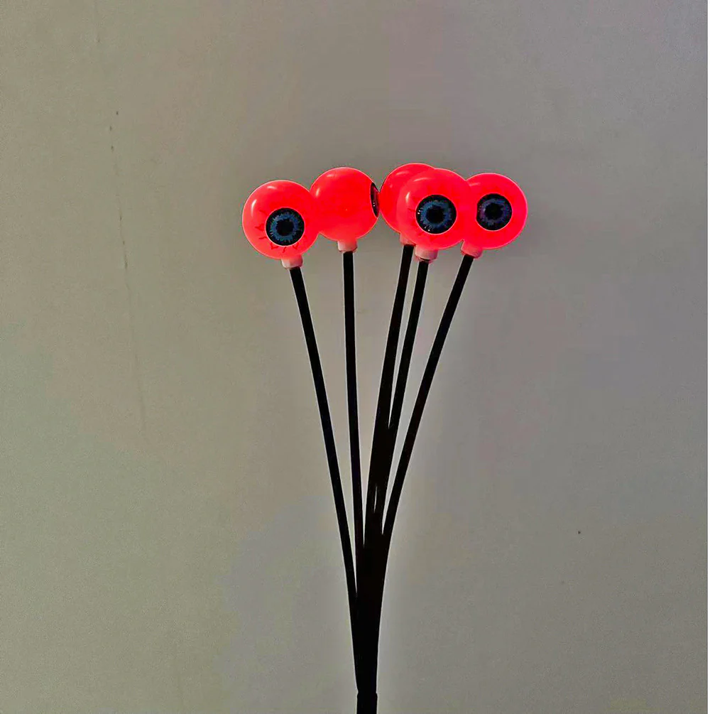 Solar-Powered Halloween Horror Eyeball String Floor Lights - Image 6