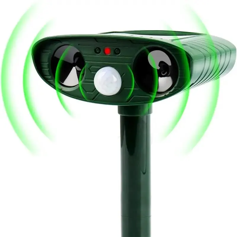 Solar-Powered Ultrasonic Animal Repellent - Image 4