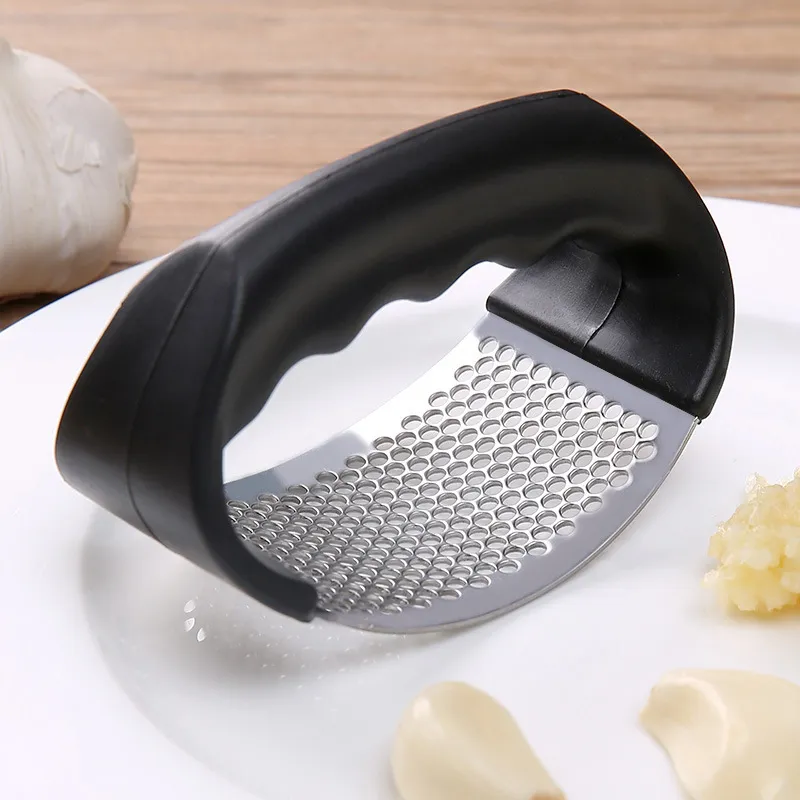 Stainless Steel Garlic Press - Image 4