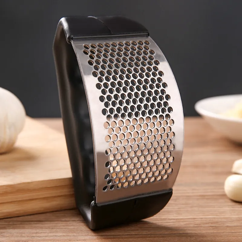 Stainless Steel Garlic Press - Image 5