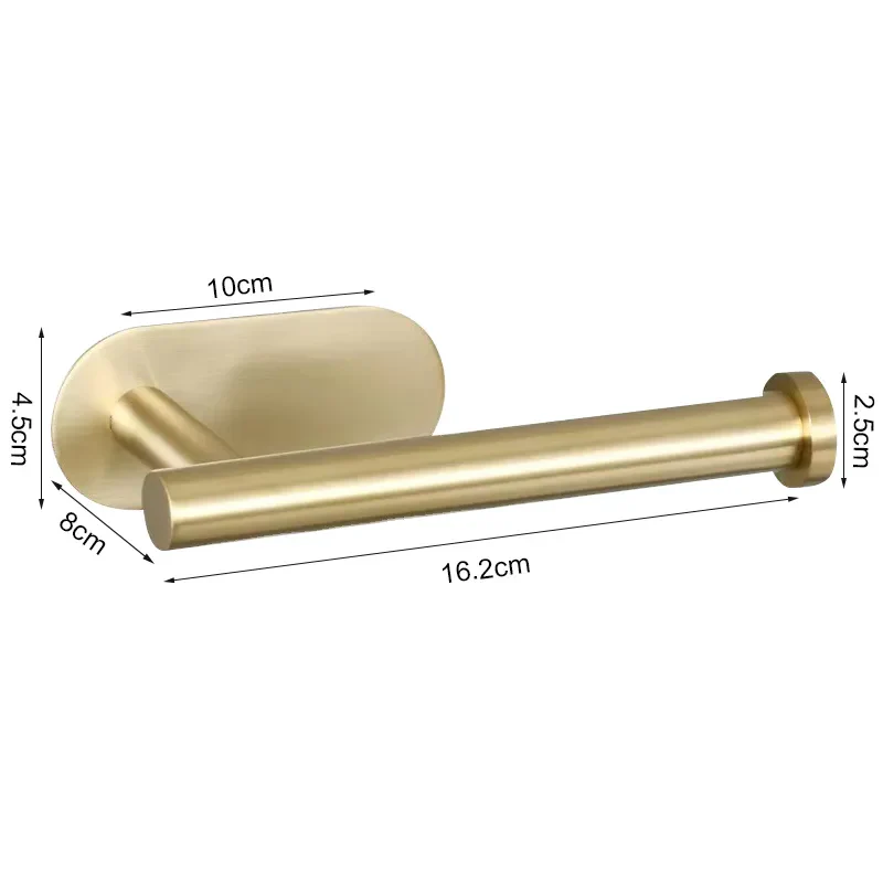 Stainless Steel Adhesive Paper Towel Holder for Kitchen and Bathroom - No Drilling Required - Image 11
