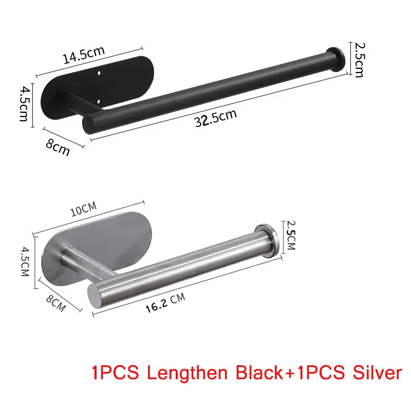 Stainless Steel Adhesive Paper Towel Holder for Kitchen and Bathroom - No Drilling Required - Image 13