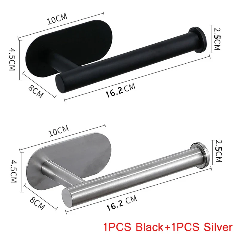 Stainless Steel Adhesive Paper Towel Holder for Kitchen and Bathroom - No Drilling Required - Image 15