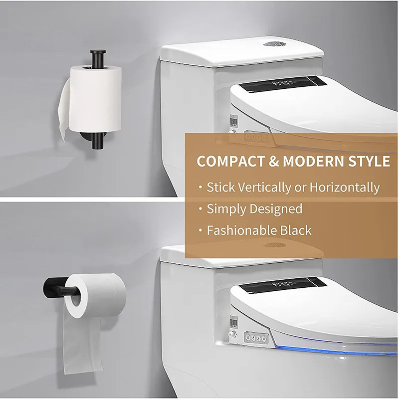 Stainless Steel Adhesive Paper Towel Holder for Kitchen and Bathroom - No Drilling Required - Image 4